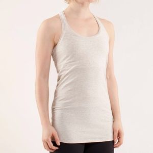 Lululemon every yogi tank - heathered dune
